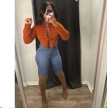 Load image into Gallery viewer, Casual Sweater Pin Knits Tops
