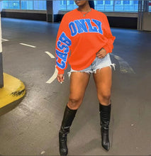 Load image into Gallery viewer, Fashion Letters Print Long Sleeve Sweatshirts
