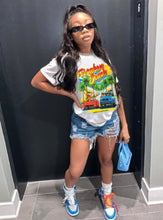 Load image into Gallery viewer, Printed Casual Short Sleeve T-shirt
