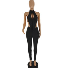 Load image into Gallery viewer, Fashion Sexy Solid Color Backless Top And Pants Two Piece Set
