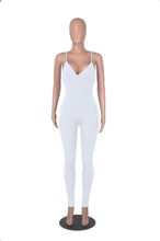 Load image into Gallery viewer, Solid Color Backless Jumpsuits
