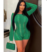 Load image into Gallery viewer, Sexy Solid Color Backless Long Sleeve Rompers
