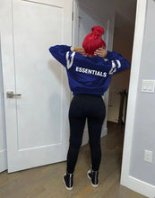 Load image into Gallery viewer, Letter Print Long Sleeve Baseball Jackets

