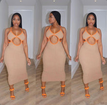 Load image into Gallery viewer, Hollow Sexy Long Dress
