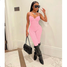 Load image into Gallery viewer, Solid Color Sexy Sling Jumpsuit
