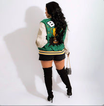 Load image into Gallery viewer, Casual Printed Baseball Jacket
