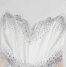 Load image into Gallery viewer, Sexy Mesh Patchwork Hot Drilling Night Club Dress
