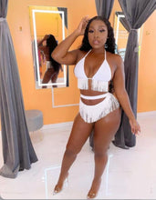 Load image into Gallery viewer, Sexy Tassel Bikinis Two Piece Sets
