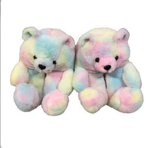Load image into Gallery viewer, Teddy Bear Home Cute Plush Warm Slippers
