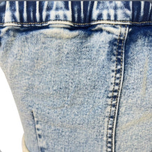 Load image into Gallery viewer, Sexy Denim Wrap Chest Crop Top
