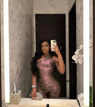 Load image into Gallery viewer, Solid Single Shoulder Sleeveless Romper
