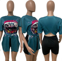 Load image into Gallery viewer, Sexy Printed Short Sleeve T Shirt
