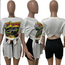 Load image into Gallery viewer, Sexy Printed Short Sleeve T Shirt
