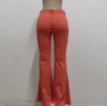 Load image into Gallery viewer, Plus Size Fashion All-match Ripped Denim Flared Pants
