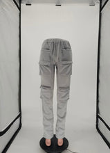Load image into Gallery viewer, Solid Color Pocket Casual Pants
