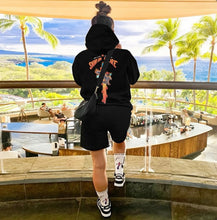Load image into Gallery viewer, Casual Printed Hoodie And Shorts 2 Piece Suits
